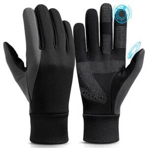 Mens Winter Gloves Touchscreen Thermal Running Hiking Cycling Windproof Water